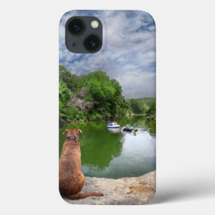 Dog at Barton Creek - Austin Texas iPhone 13 Case