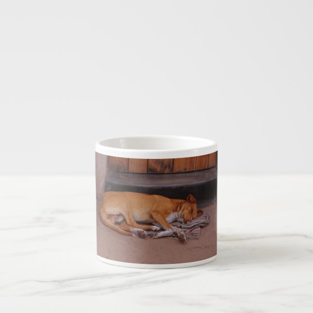 Dog at Rest Espresso Cup (Front)