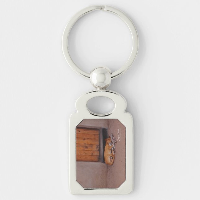 Dog at Rest Keychain (Front)