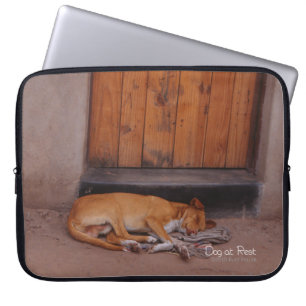 Dog at Rest Laptop Sleeve