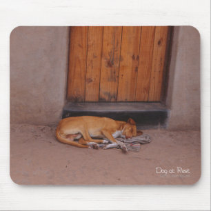 Dog at Rest Mouse Pad
