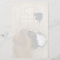 Dog Au Vin Boxer