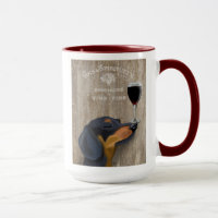 Dog Au Vin Dachshund