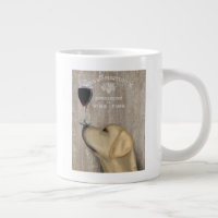 Dog Au Vin Yellow Labrador
