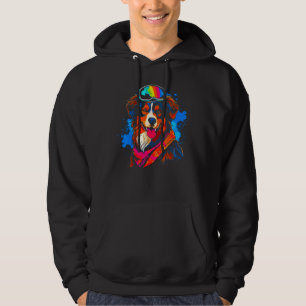 Dog Australian Shepherd Snowboard Hoodie