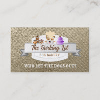 Dog Bakery Slogans Business Cards