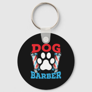 Dog Barber Pet Groomer Pet Salon Fur Artist Keychain