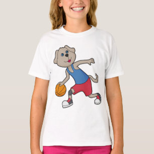 Dog Basketball player Basketball T-Shirt