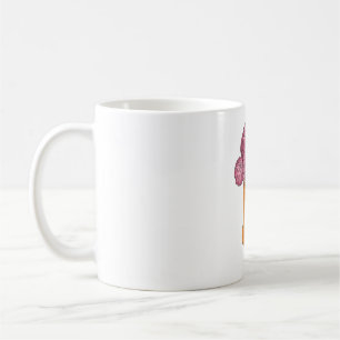dog Basset Hound breed in knitted hat Coffee Mug