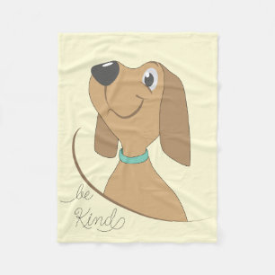 Dog-Be Kind Fleece Blanket