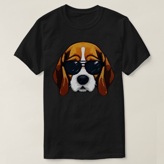 Dog Beagle cool T-Shirt (Design Front)