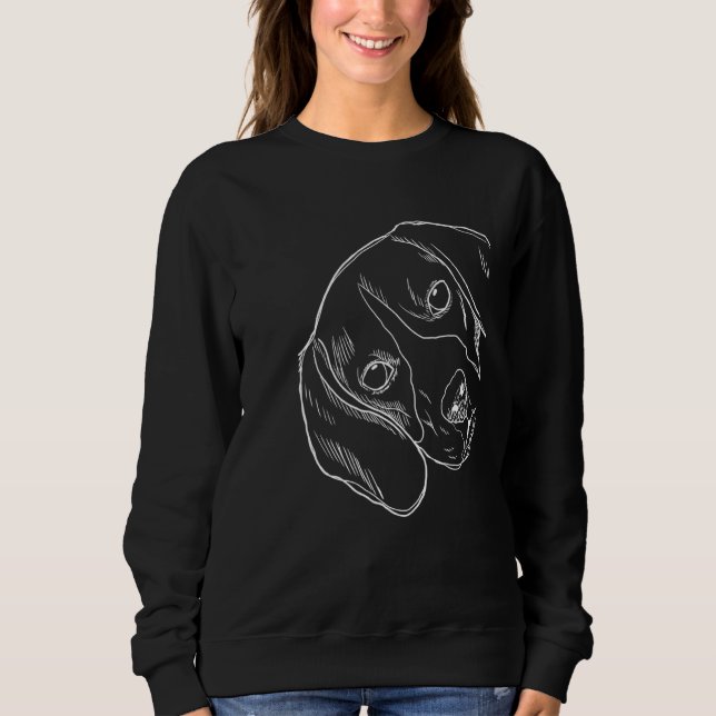 Dog Beagle Sweatshirt (Front)