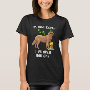 Dog Beers Golden Retriever Irish St Patrick S Day  T-Shirt