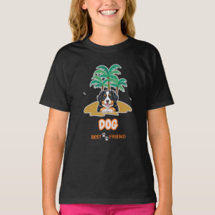 Dog Best Friend T-Shirt   Cute Paw Print Dog Lover