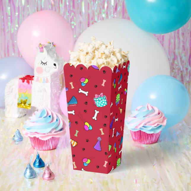 Dog Birthday Favour Box (Party)