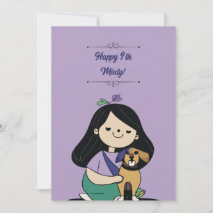 Dog Birthday Invitation