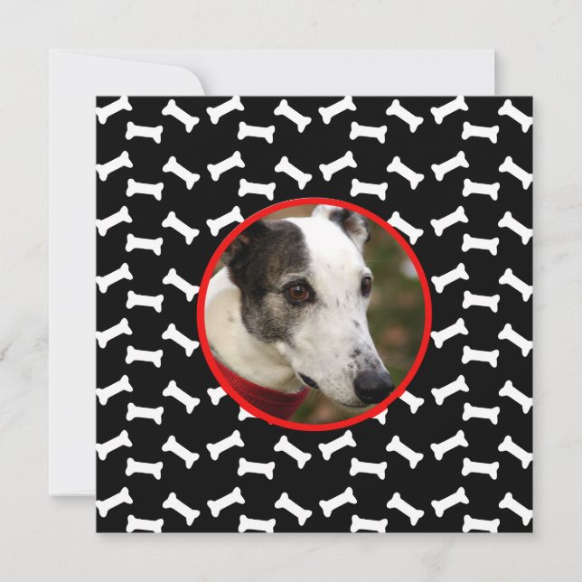 Dog Birthday Party  Custom Photo Invitation (Front)