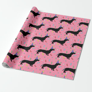 Dog Birthday Party Wrapping Paper