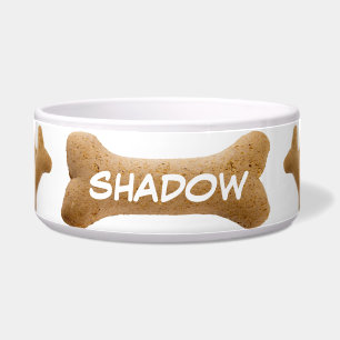 Dog Biscuit Dog Bowl