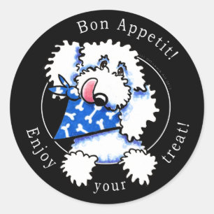 Dog Bon Appetit! Pet Treats Labels Black
