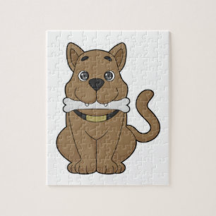 Dog Bone Jigsaw Puzzle