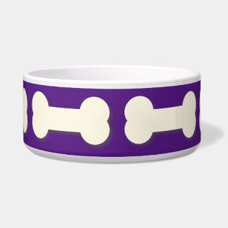 Dog Bone Pattern Any Colour Bowl