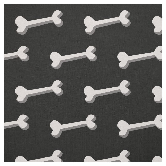 Dog Bone Pattern Fabric (Swatch)