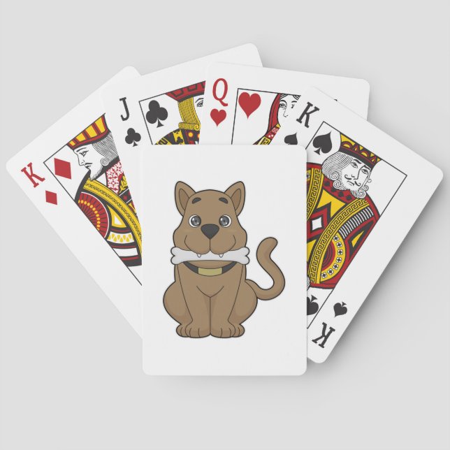 Dog Bone Playing Cards (Back)