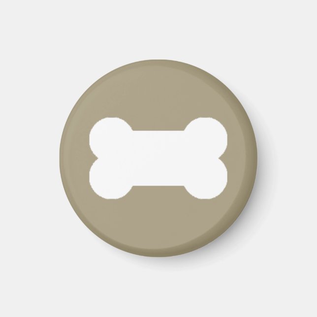 dog bones magnet (Front)
