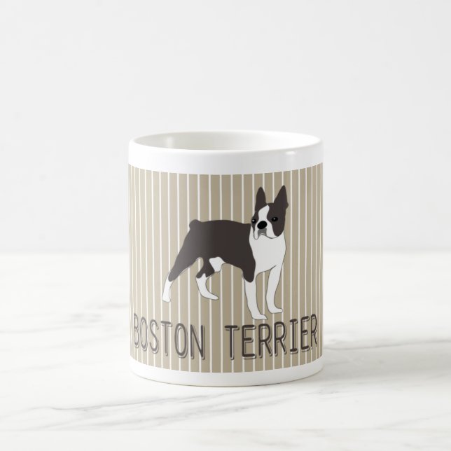 Dog-BOSTON TERRIER Coffee Mug (Center)