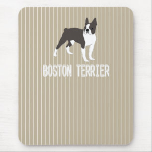 dog-Boston Terrier Mouse Pad