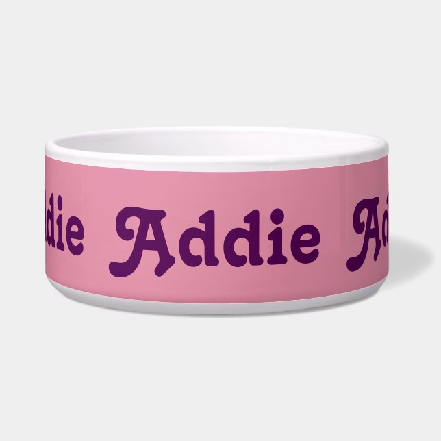 Dog Bowl Addie (Front)