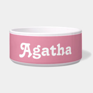 Dog Bowl Agatha