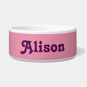 Dog Bowl Alison