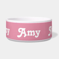 Dog Bowl Amy