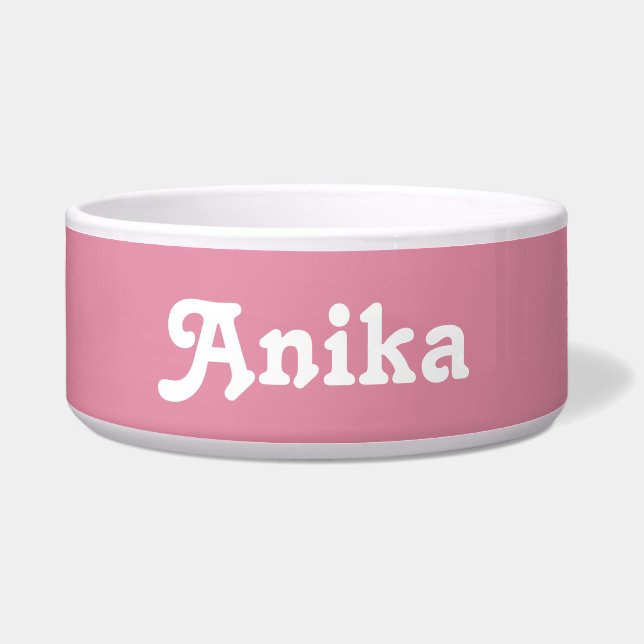 Dog Bowl Anika (Front)