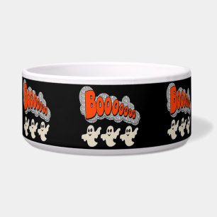 Dog Bowl Boo Ghosts