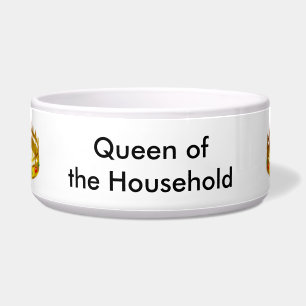 Dog Bowl - Queen of the Household