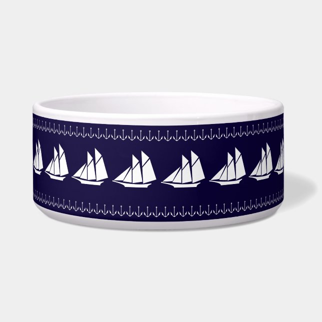 Dog Bowl Sailboat (Front)
