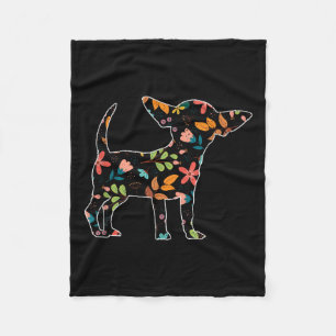 Dog Breed Animal Lover Men Women Gift Cute Pet Chi Fleece Blanket