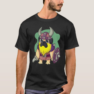 Dog Breed Animal Pet Dog Funny Pug Viking Dog Co T-Shirt