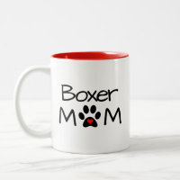 Dog Breed Gifts, Boxer Mom