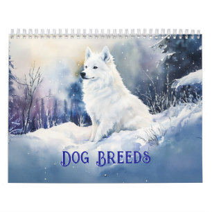 Dog Breeds - Medium Calendar