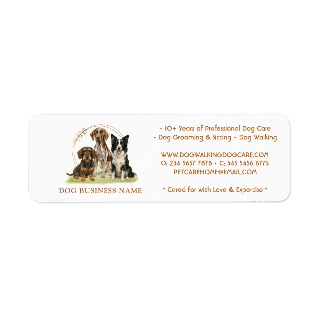 Dog Breeds Watercolor (Front)
