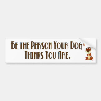Dog Bumper Sticker