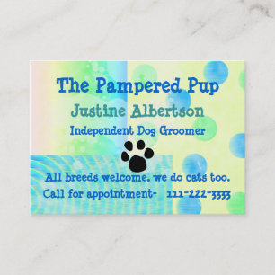 Dog Business, Business Cards