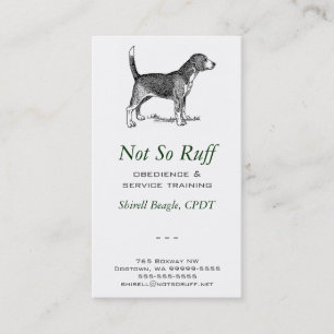 Dog Business Card