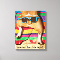 Dog Butt With Sunglasses