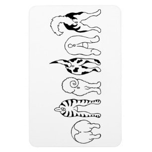 Dog Butts Magnet