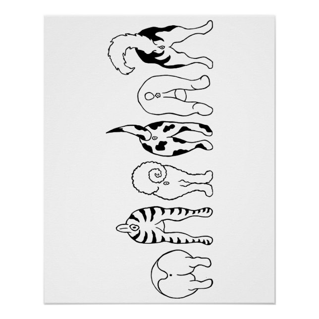 Dog Butts Poster (Front)